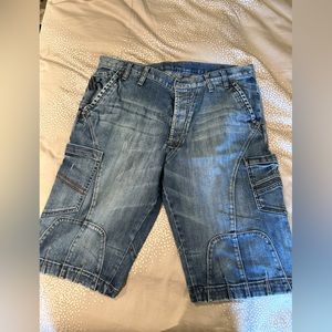 Armani exchange jean shorts